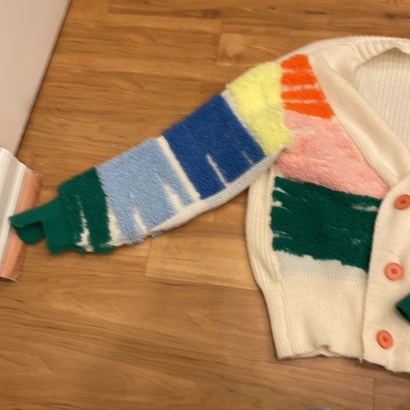 Retro Sweater Cardigan NWOT - Picture 6 of 13